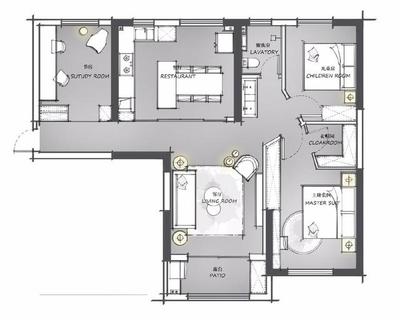 婆婆把88平米的房裝修成現(xiàn)代簡約風格，一進門就看呆了！